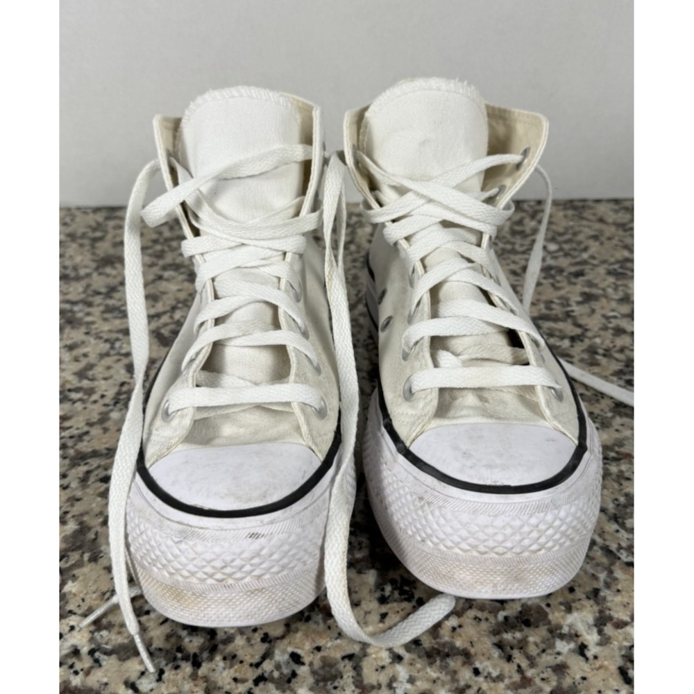 Converse Chuck Taylor All Star Lift Platform High Top Sneakers Women's 6 White
